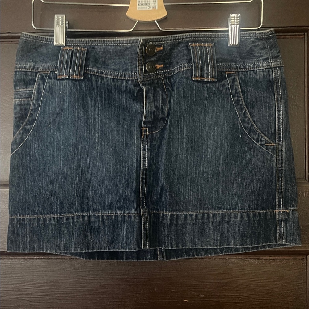 SO Classic Indigo Denim Mini Skirt